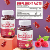 Fleamart Magnesium Citrate Gummies with a measuring spoon