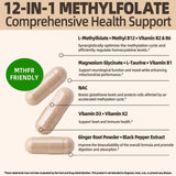 Fleamart Methylfolate Capsules 15mg bottle with label