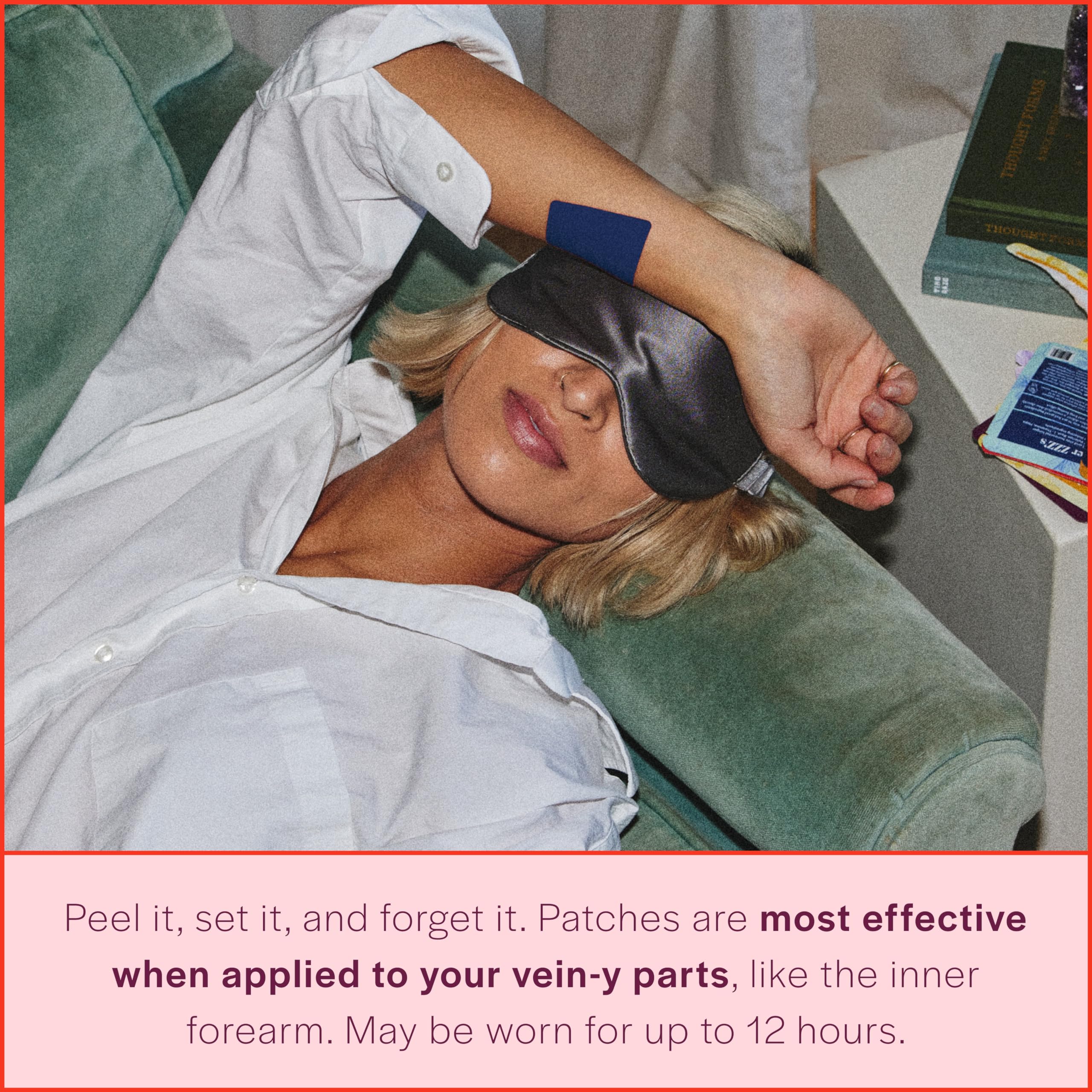Fleur Marché Sleep Patches lifestyle scene