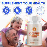 Flex University Core Strength Capsules on a table