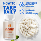 Flex University Core Strength Capsules packaging