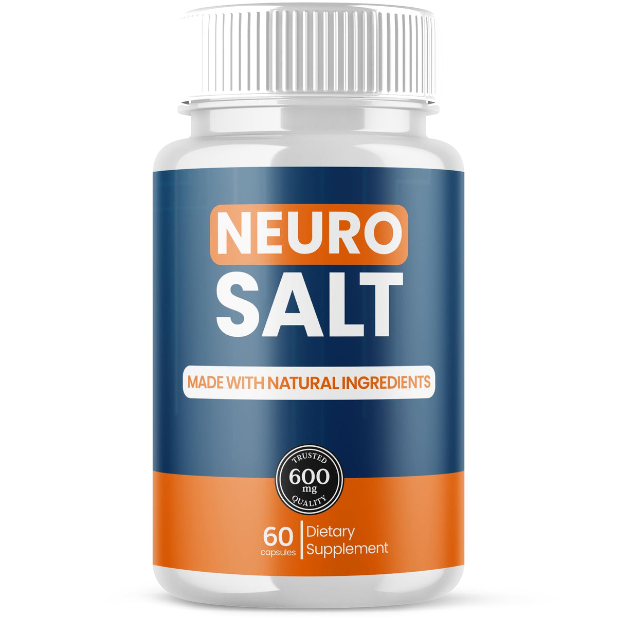 Flex University Neuro Salt Capsules front view with packaging
