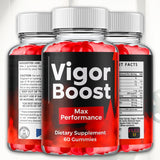 Flex University Vigor support Gummies bottle side view