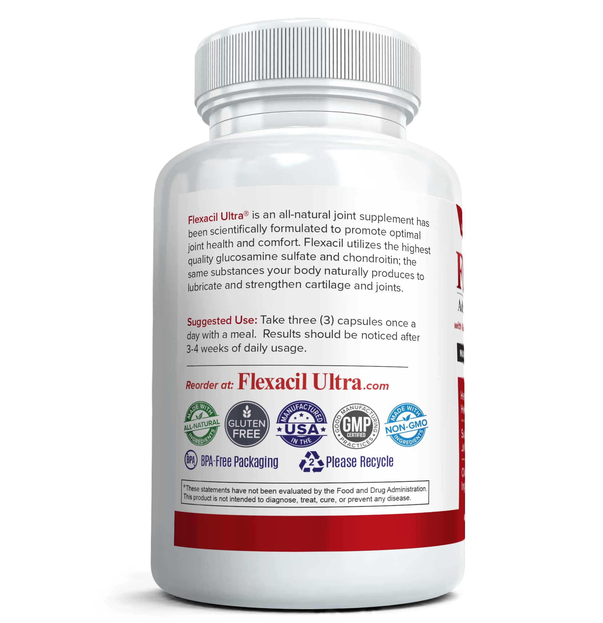 Flexacil Ultra capsules on a wooden table