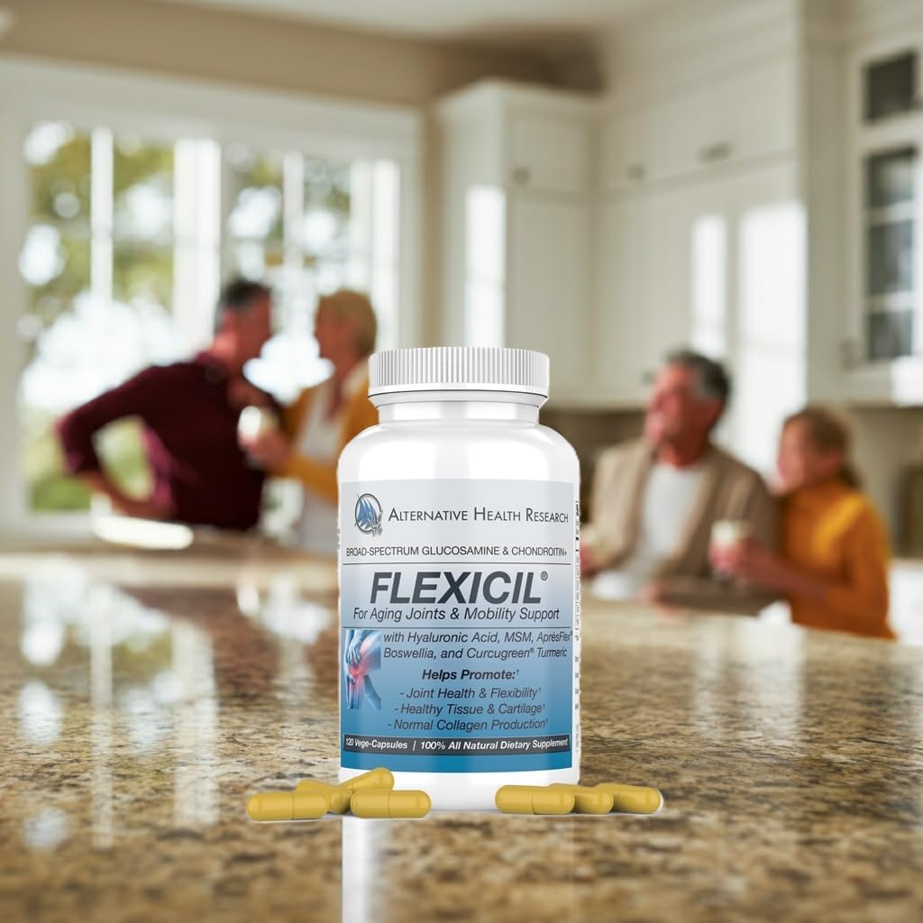 Flexicil Chondroitin Supplement lifestyle scene with active person