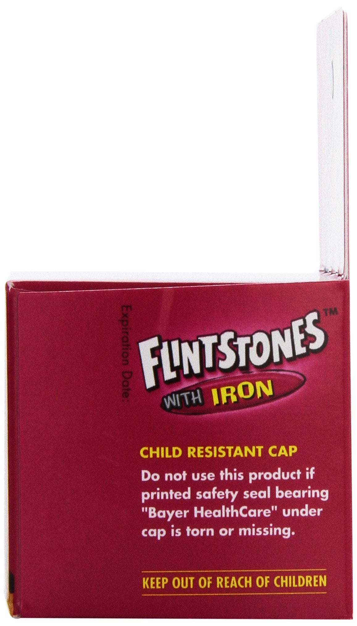 Flintstones Vitamins chewable multivitamins packaging details