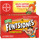Flintstones Vitamins Complete Chewable Multivitamins with dosage instructions