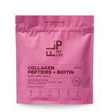 Flip My Life Collagen Peptides + Biotin 224g front view