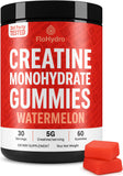 FloHydro Creatine Monohydrate Gummies front view with packaging