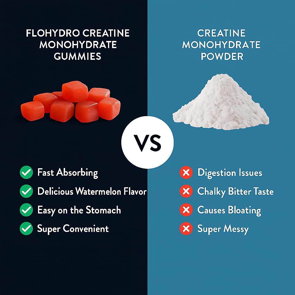 FloHydro Creatine Monohydrate Gummies nutrition information