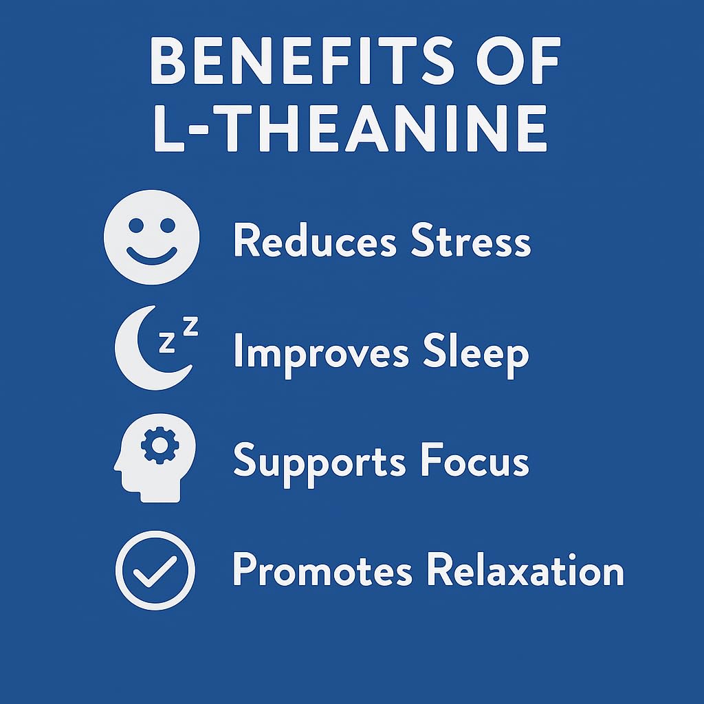 FloHydro L-Theanine Gummies side view with clean ingredient list