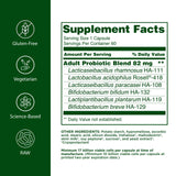 Flora Adult’s Probiotic 60 count bottle with label