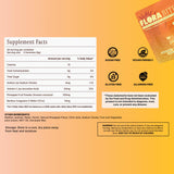 Flora Bites Premium Feminine Balance Gummies open pouch with gummies displayed