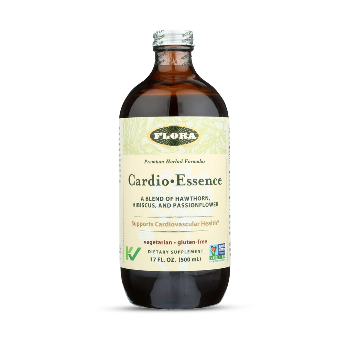 Flora Cardio-Essence 17 oz liquid supplement front view