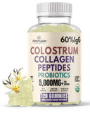 Flora Fusion Research Colostrum + Collagen Gummies front view