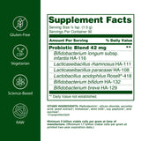 Flora Kid's Probiotic Powder 172g back view showing nutritional information