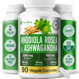 FloraBliss Blended Vitamin & Mineral Supplement 90 vegan capsules front view