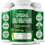 FloraBliss Liposomal Sulforaphane Supplement bottle front view
