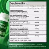 FloraBliss Liposomal Sulforaphane Supplement packaging