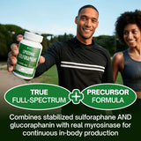 FloraBliss Liposomal Sulforaphane Supplement side view