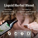 Floradix Herbal Bitters liquid supplement ingredients list