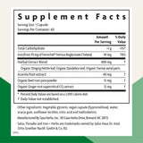 Floradix Iron + Herbs liquid capsules side view