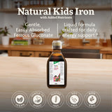 Floradix Kids Iron Liquid Supplement bottle top view