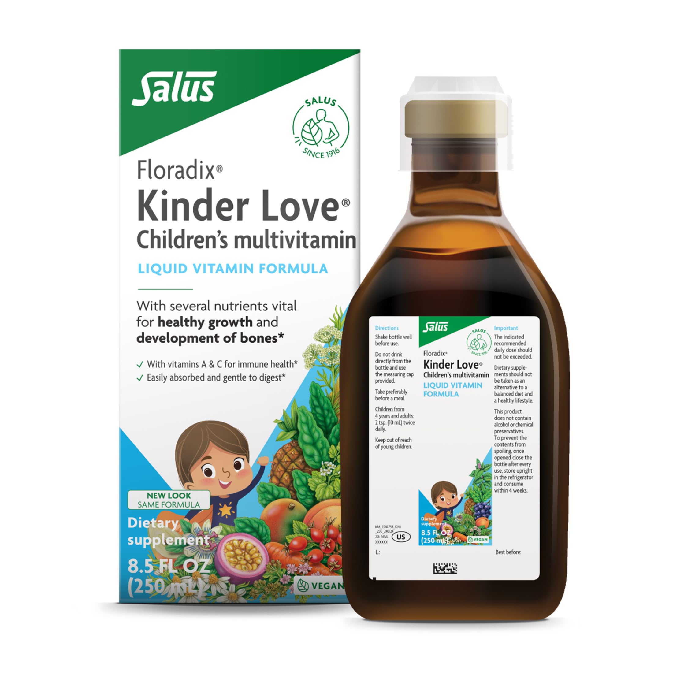 Floradix Kinder Love Children's Multivitamin front view