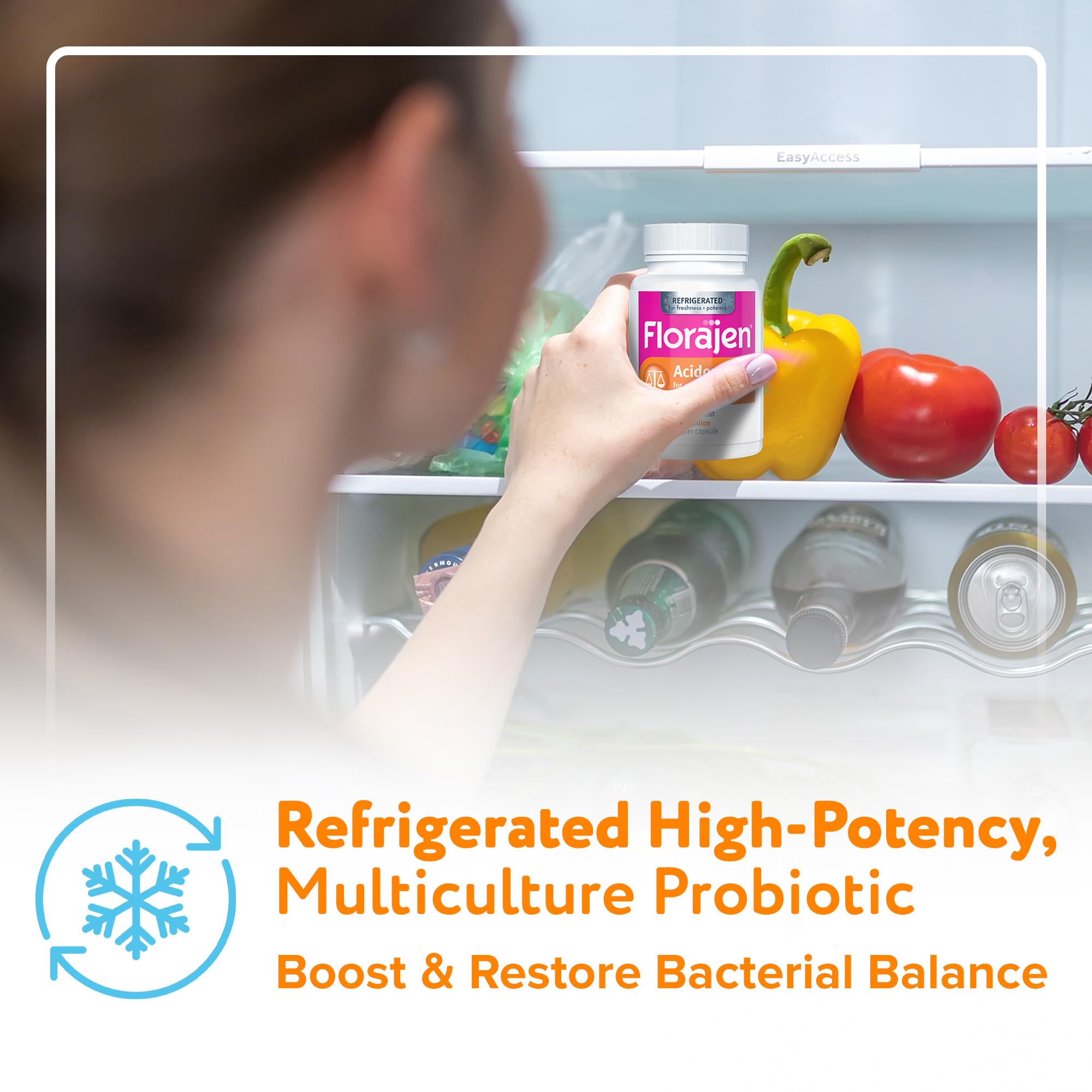 Florajen Acidophilus Probiotic Capsules ingredients list