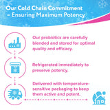 Florajen Probiotic Capsules on a wooden table