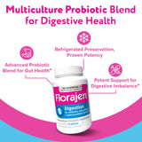 Florajen Probiotic Capsules side view showing capsule details