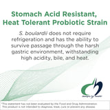 FloraMyces Probiotic 500mg packaging details