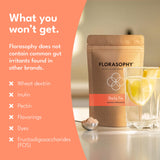 Florasophy Daily Fix Soluble Fiber Supplement 290g side view
