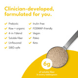 Florasophy Firm Up Soluble Fibre Supplement with chia seeds