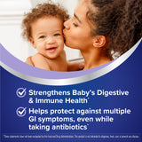 Florastor Daily Probiotic for Babies 250mg label close-up