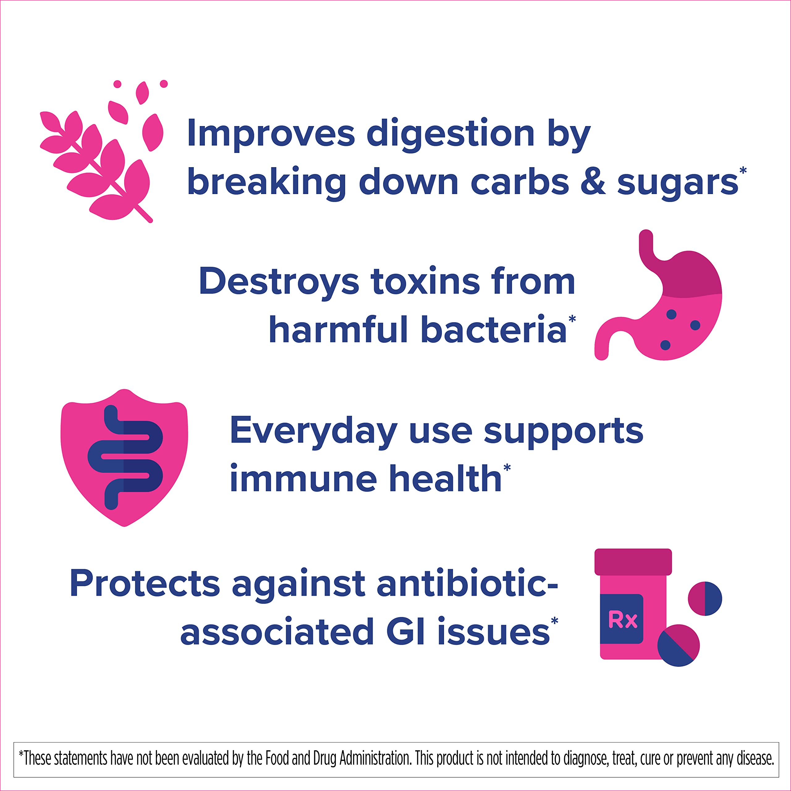 Florastor Daily Probiotic for Kids sachets in a bowl
