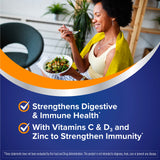 Florastor Daily Probiotic Plus Vitamins 500mg capsules packaging