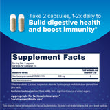 Florastor Daily Probiotic Supplement 20 Capsules back view
