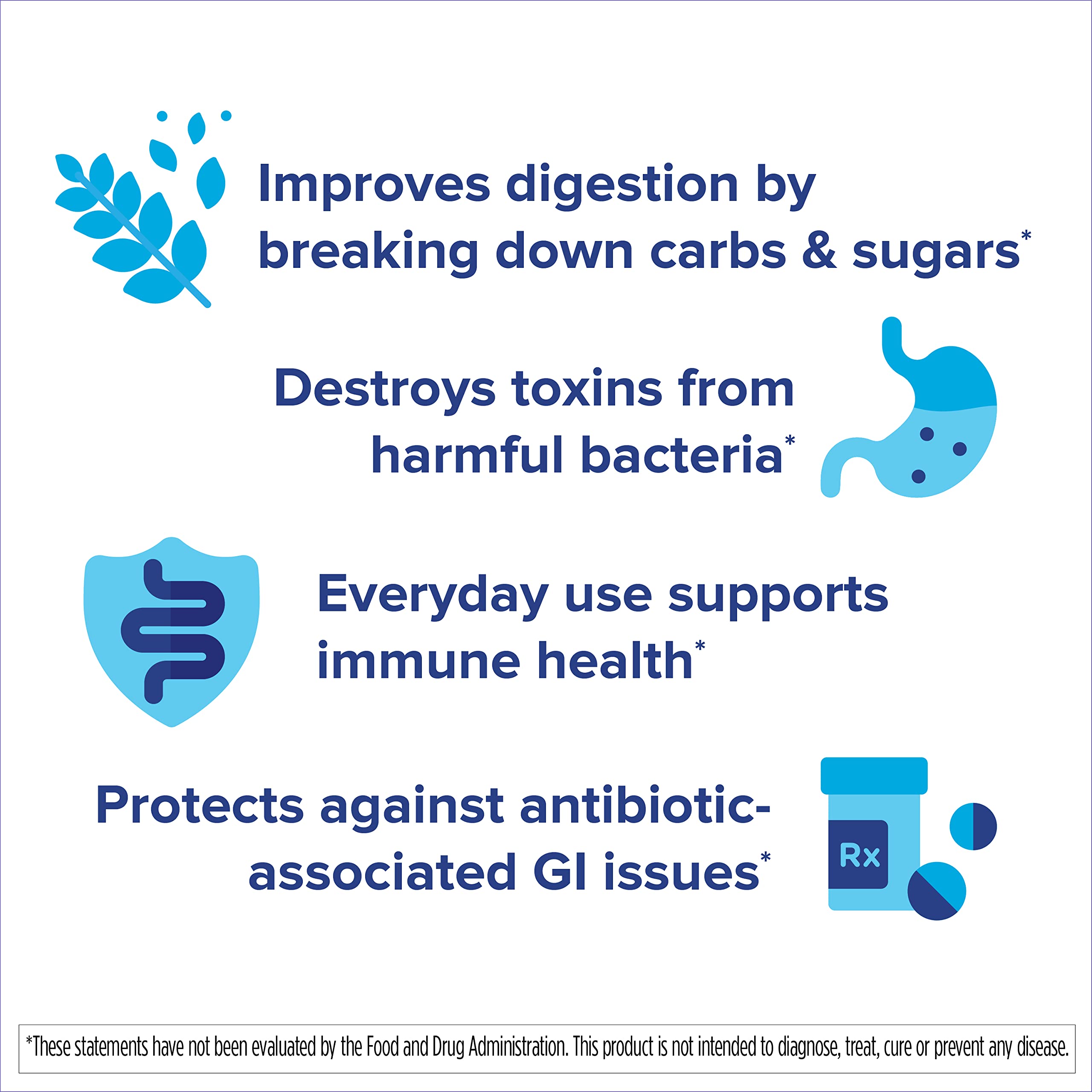 Florastor Daily Probiotic Supplement capsules close-up