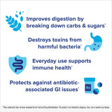 Florastor Daily Probiotic Supplement capsules close-up