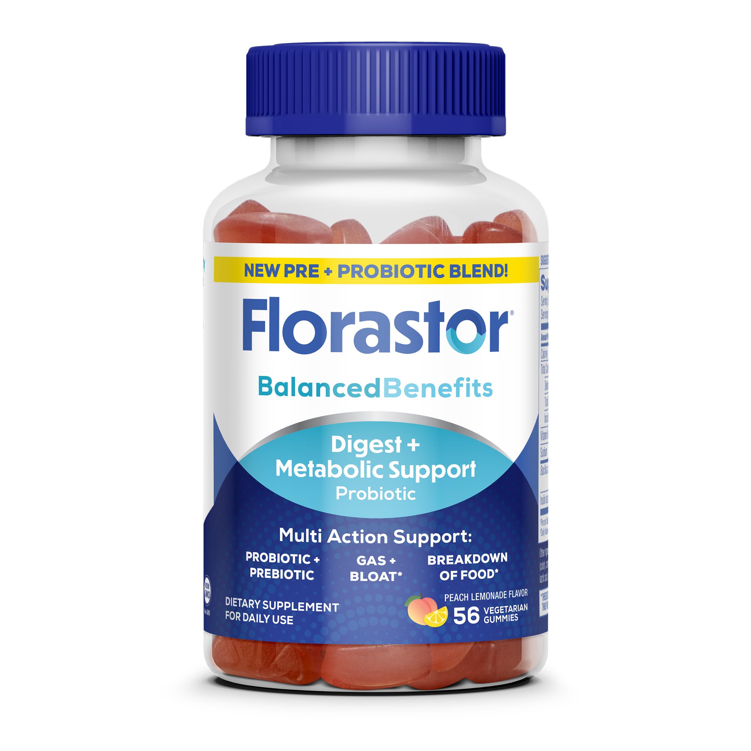 Florastor Probiotic Gummies 233g packaging front view