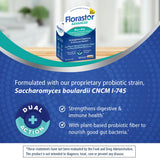 Florastor Probiotic & Prebiotic Capsules ingredients list
