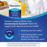 Florastor Probiotic Supplements 250mg capsule close-up