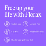 Florax Probiotic Liquid Supplement 5ml grape flavour