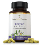Florida Herbal Pharmacy Chrysin Capsules front view