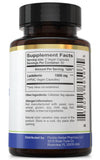 Florida Herbal Pharmacy Lactoferrin 1000 mg supplement bottle side view