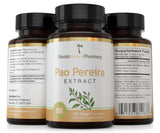 Florida Herbal Pharmacy Pao Pereira Extract Capsules with dosage information