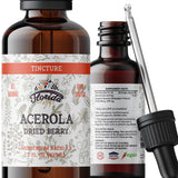 FLORIDA HERBS Acerola Cherry Vitamin C Supplement front view