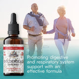 FLORIDA HERBS Goldenseal Root Tincture back view