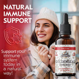 FLORIDA HERBS Goldenseal Root Tincture dropper bottle